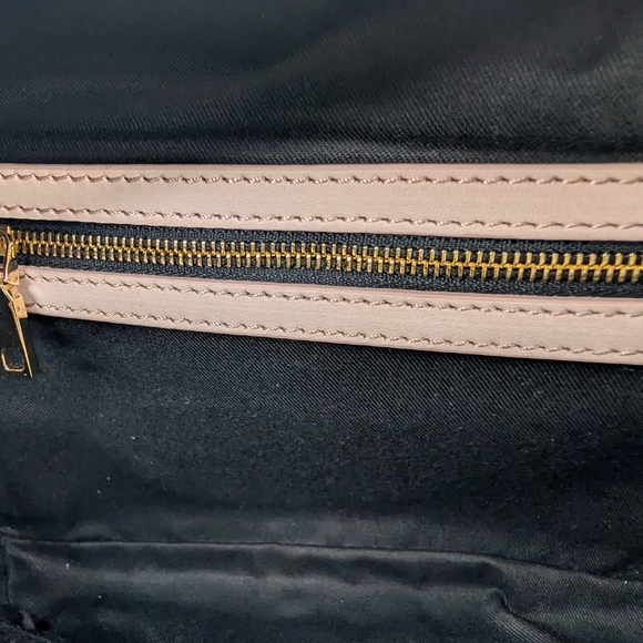 BUSCEMI Luxury Taupe Leather Belt Bag Fanny Pack Gold Buckle Made in Italy - Picture 7 of 15